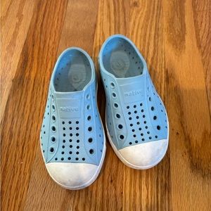 Kids Blue Slip-On Native Shoes - C7